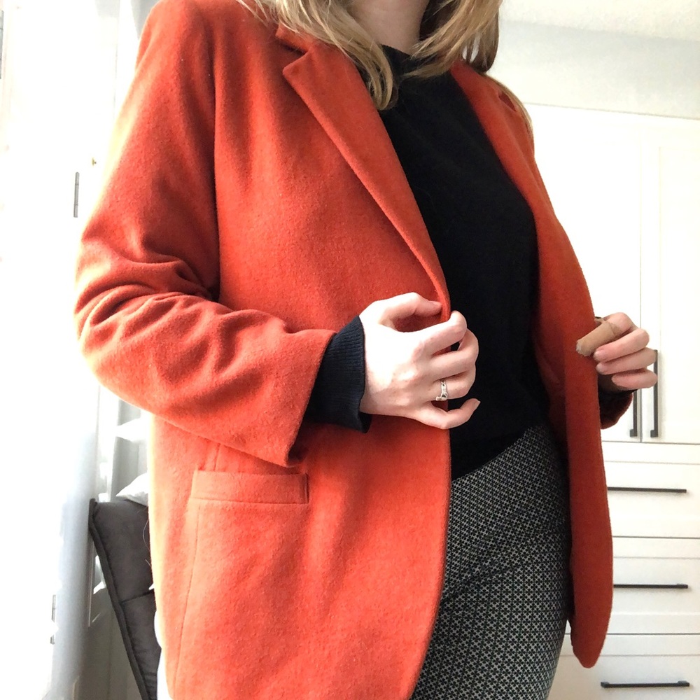 Orange Blazer